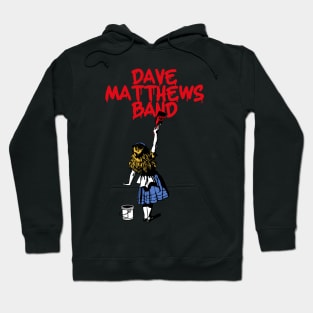 dave ll girls with red paint Hoodie